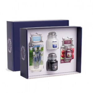 양키캔들 방향제 차량용 향초 선물세트 SUV SET 4P