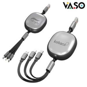 바쏘 엑토 릴타입 고속충전 시크릿케이블