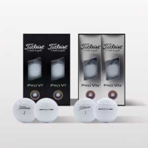 NEW 타이틀리스트 PRO V1/V1X 6구 하프더즌 골프공 로고인쇄