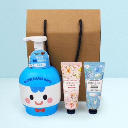 브래드이발소 핸드워시 500ml + 부케가르니 핸드크림 2개 + 끈케이스 #2