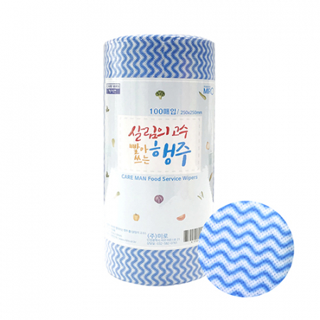 빨아쓰는 주방용 위생 홍보 롤행주 100매 #3