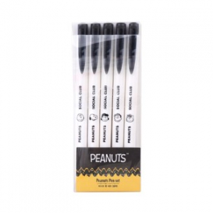 피너츠 스누피 75주년 펜 세트