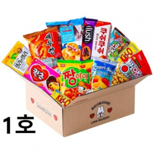 위크앤드 러브 종합과자 선물박스 1호 간식세트