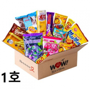 위크앤드 와우 과자 선물박스 1호 간식세트