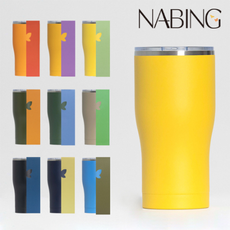 나빙 9가지 자연을 담은 진한빛 304 스텐 슬라이드캡 텀블러 600ml #2