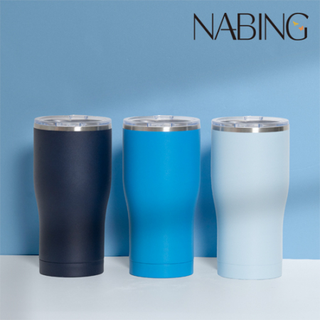 나빙 3가지 자연을 담은 바다빛 304 스텐 슬라이드캡 텀블러 600ml #2