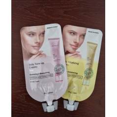 여행용휴대용 운동용 기초 화장품 세럼 톤업크림 2종세트
