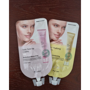 여행용휴대용 운동용 기초 화장품 세럼 톤업크림 2종세트
