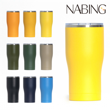 나빙 9가지 자연을 담은 진한빛 스텐 304 슬라이드캡 텀블러 600ml #2