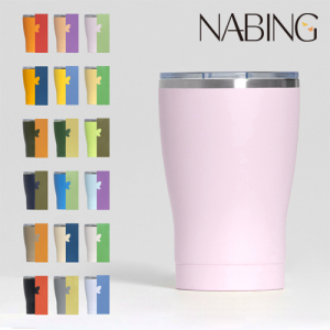 나빙 18가지 자연을 담은 스텐 304 슬라이드캡 텀블러 350ml