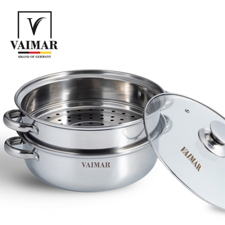 바이마르 엔틱 스텐 2단 찜솥 28cm #2