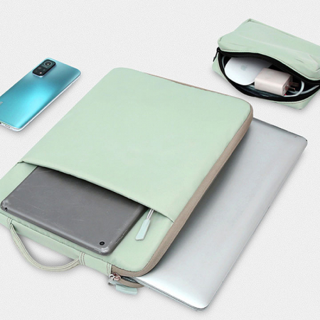 패션 파스텔 컬러 노트북가방 극세사 AN015 #3