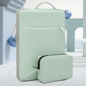 패션 파스텔 컬러 노트북가방 극세사 AN015