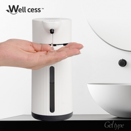 웰세스 W-1500G 자동 디스펜서 젤타입 대용량 USB 충전식 벽걸이 핸드워시 세정기 #2