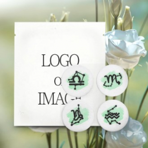 향기로운 붙이는 차량 향수패치 4매