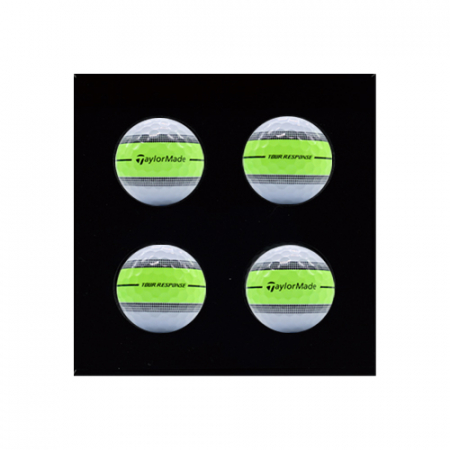 25 뉴 테일러메이드 투어 리스폰스 스트라이프 4구 골프공 선물세트 // 로고인쇄 #3