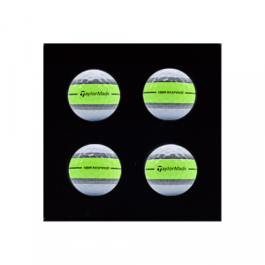 25 뉴 테일러메이드 투어 리스폰스 스트라이프 4구 골프공 선물세트 // 로고인쇄