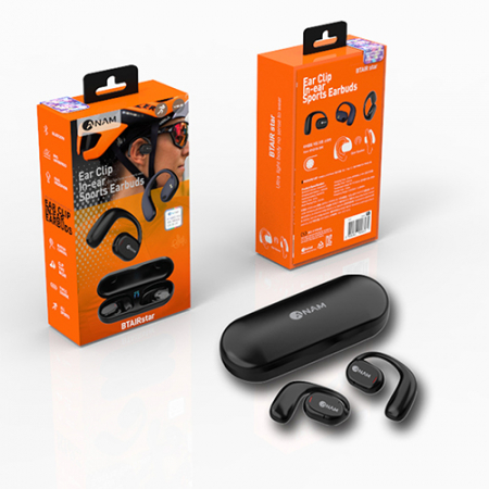 아남 스포츠 귀걸이형 블루투스 이어폰 V5.3 #5