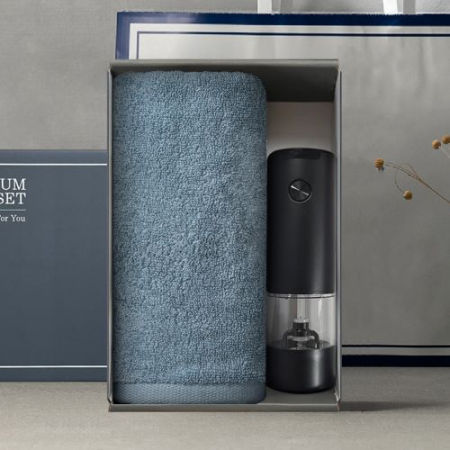 송월 프리미엄 선물 세트, 송월 라이트 무지40 1P + 전동그라인더 1P #3