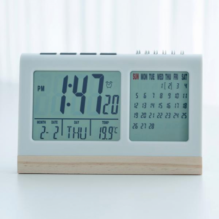 디지털 달력 LCD 탁상시계