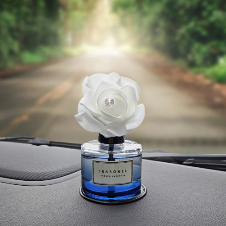 시즈넬 차량용 디퓨저 120ml 화이트로즈, 블루 #2