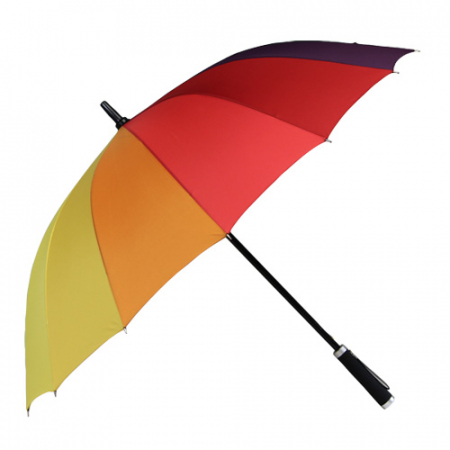 발렌타인 60x14 자동 FRP 무지개 장우산 #3