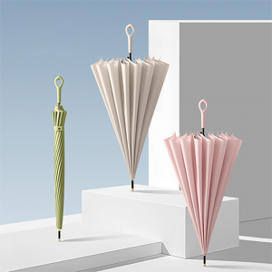 루티네 멀티고리 파스텔 자동 장우산