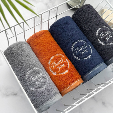 [송월타올] 땡큐 200g 뱀부얀 호텔수건 4매 선물세트, 쇼핑백 기념수건 답례품 #3