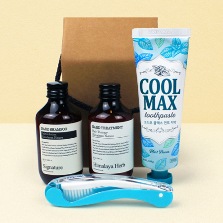 나드샴푸+트리트먼트+크리오 쿨맥스 치약+고급형 접이식 칫솔 #2