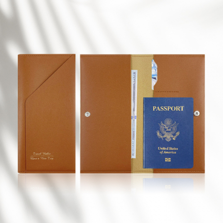 슬림 여권 지갑 비행기 티켓 보관 #2