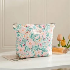 슬로라 코튼플라워 여성 멀티 화장품 여행파우치