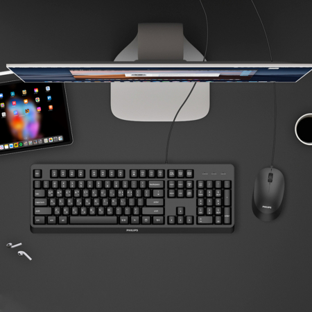 필립스 SPT6207 유선 키보드 마우스 세트 #7