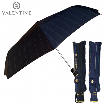 발렌타인 3단 55x8 완전자동 사슬 스트라이프 우산 #2