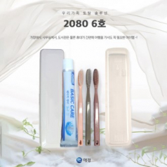 2080 6호 2080 베이직케어 치약 50g + 칫솔 + 케이스