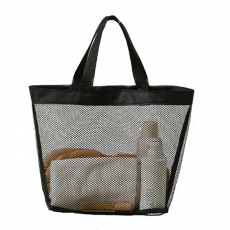 슬로라 분리수납 메쉬 비치백 샤워가방 소형