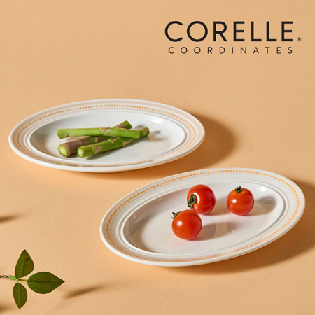 코렐 코디네이츠 로즈몬트 타원접시 2P #2