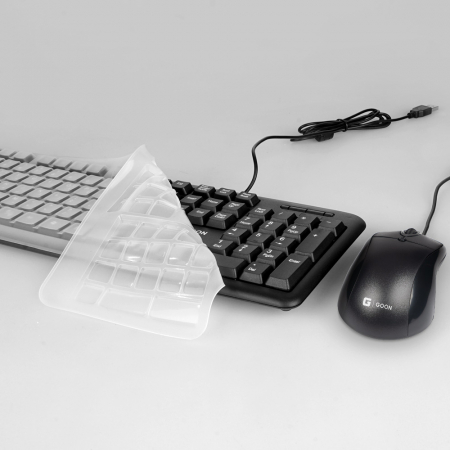 사무용 저소음 키보드 마우스 키스킨 풀세트 GMK-8000U #2