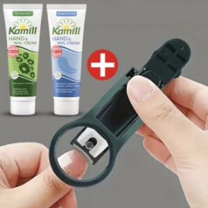 독일 카밀 핸드크림 로션+확대 돋보기 손톱깍기 3종 선물세트