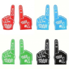 선거 캠페인 유세 응원 핑거 장갑