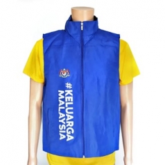 100프로 폴리에스터 캔버스 선거 조끼