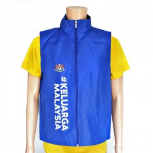 100프로 폴리에스터 캔버스 선거 조끼