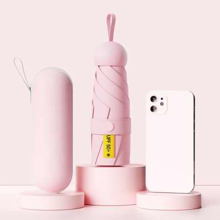 루티네 초경량 머쉬룸 파우치 5단 암막 양우산 #4