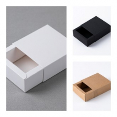 슬라이드 무지상자(화이트, 블랙, 크라프트) // 인기박스