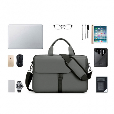 AN063 비즈니스 심플 노트북가방 프론트 지퍼포켓 #3