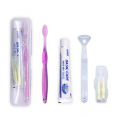 2080 국산 칫솔치약세트 6호 (2080치약,국산칫솔,혀클리너,치간칫솔2)