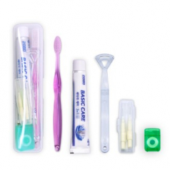 2080 국산 칫솔치약세트 8호 (2080치약,국산칫솔,치실,혀클리너,치간칫솔2)