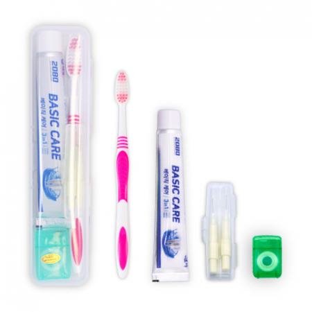 2080 치약칫솔세트 39호 (치약,링칫솔,치실) #2