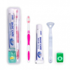 2080 치약칫솔세트 37호 (치약,링칫솔,혀클리너,치실)