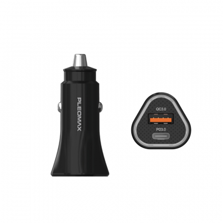 PD+QX 18W 동시 고속충전 2포트 차량용 충전기 #4