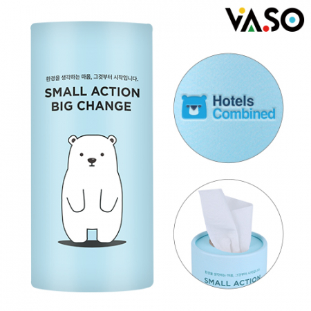 바쏘 베어 원통형 슬림 티슈 #3